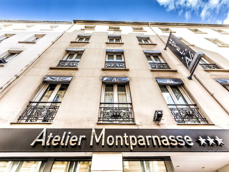 Atelier Montparnasse Hotel Paris Exterior foto